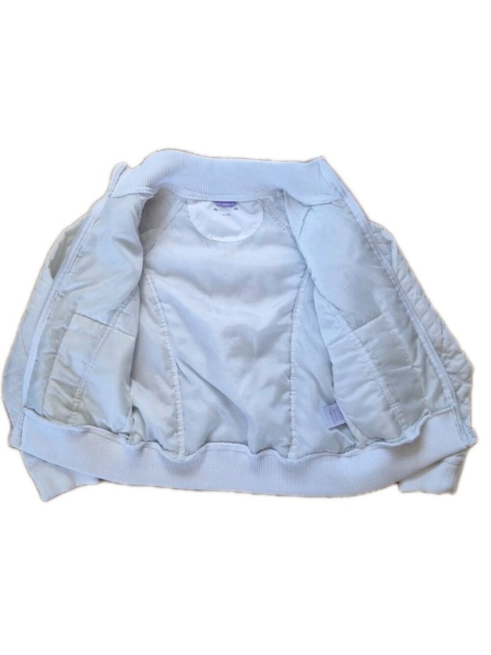 SIBLINGS WHITE PUFFY SPING JACKET WHITE SIZE XL - Picture 4 of 5